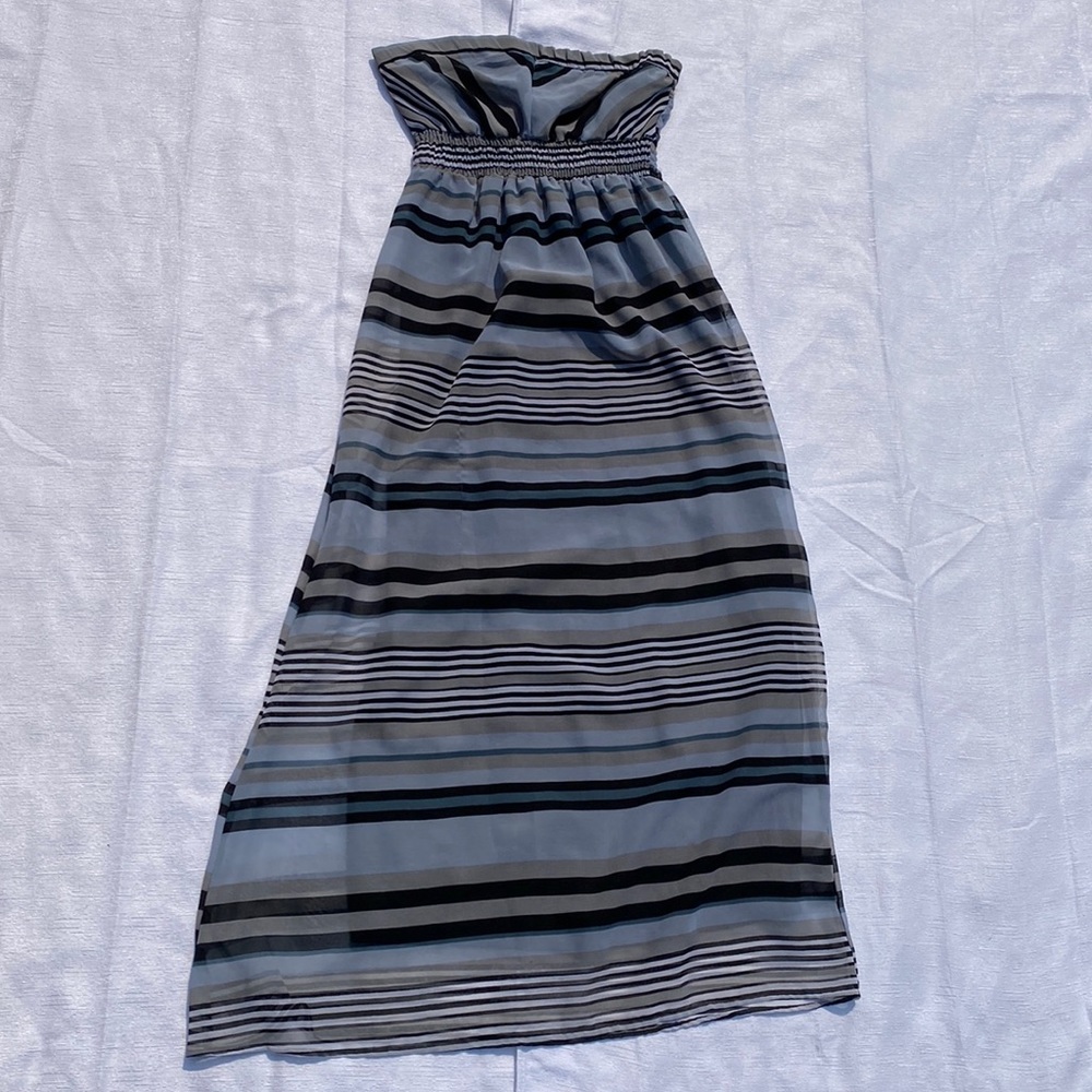Striped Maxi Dress
